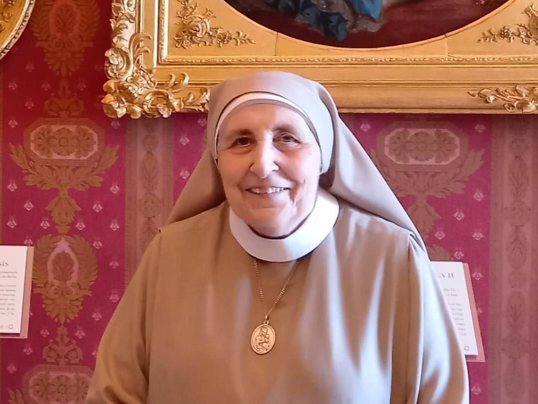 Fallece la religiosa Mª Mónica Paños, natural de Romancos