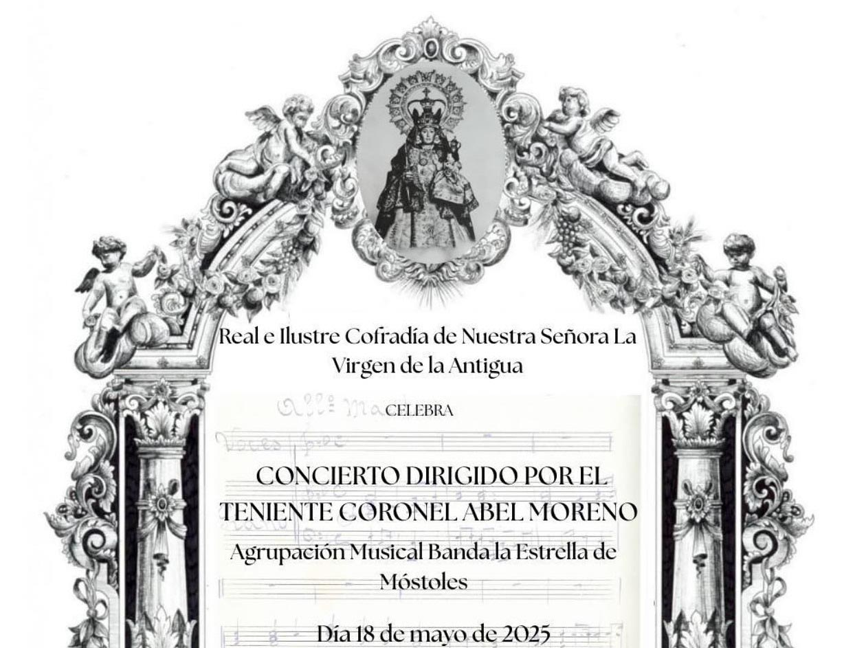 Domingo 18: fiesta musical de la Cofradía de la Virgen de la Antigua