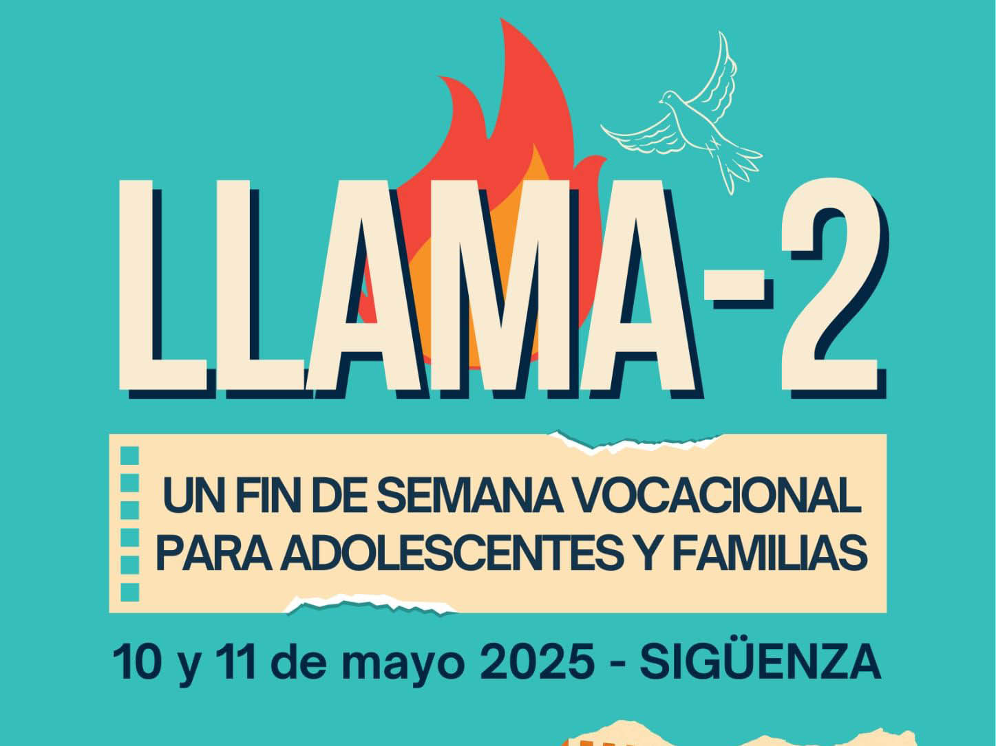 Fin de semana vocacional para adolescentes y familias en Sigüenza