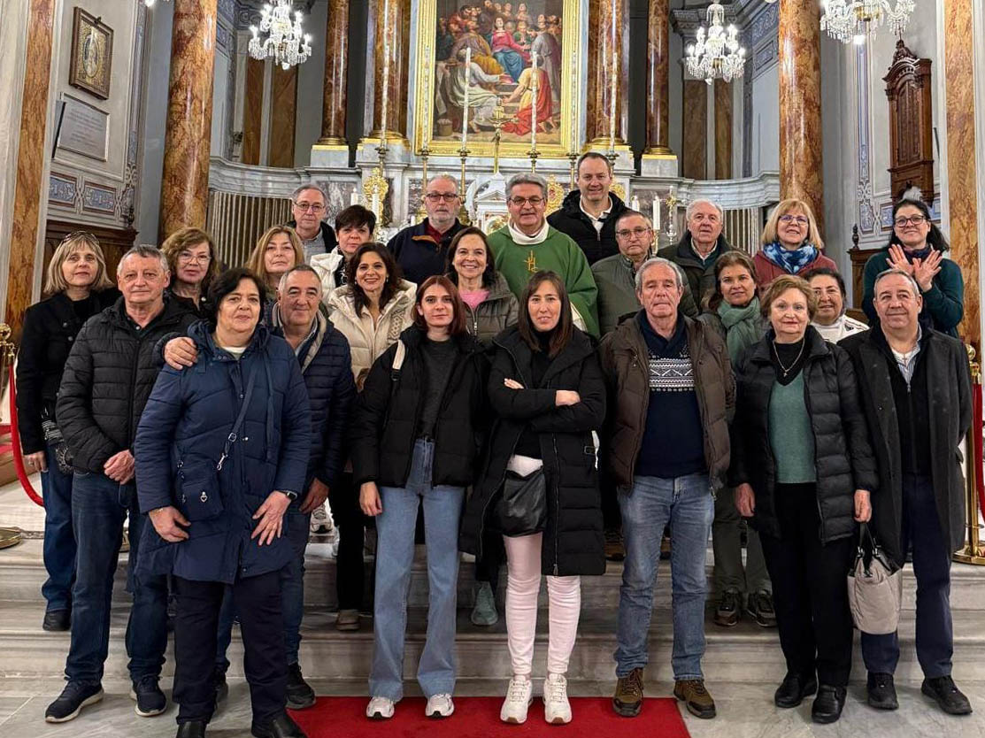 Peregrinos de Fuentelahiguera en la Ruta de San Pablo